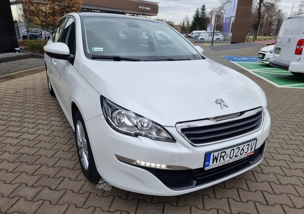 Peugeot 308 cena 43900 przebieg: 97967, rok produkcji 2016 z Radom małe 326